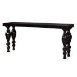 Boutique Black Gloss Console Table - Large